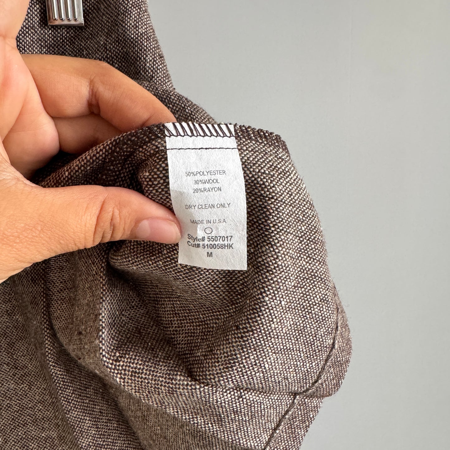 NWT Vintage Forever21 Wool Blend Pleated Mini Skirt