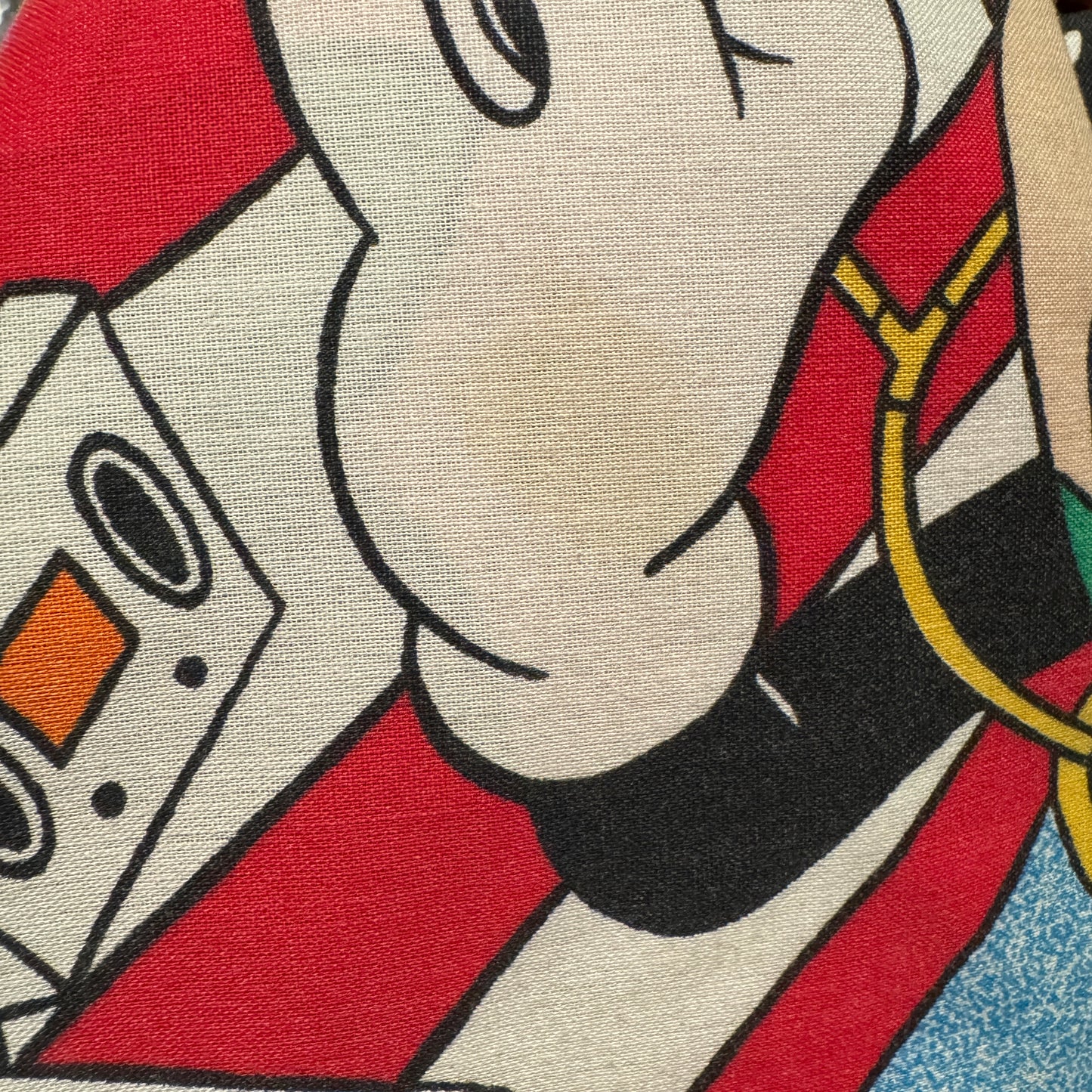 Vintage Minnie Mouse Twin Flat Sheet/Curtain