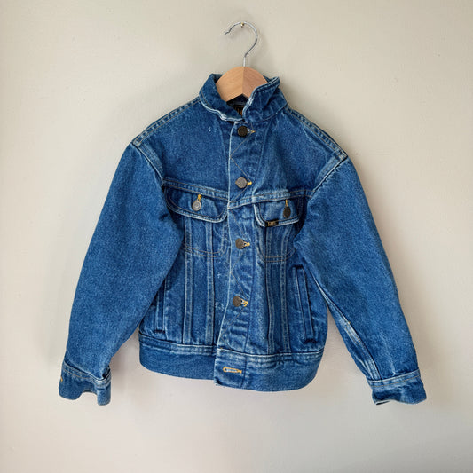 Vintage DIY Deer Denim Lee Jacket (8Y)