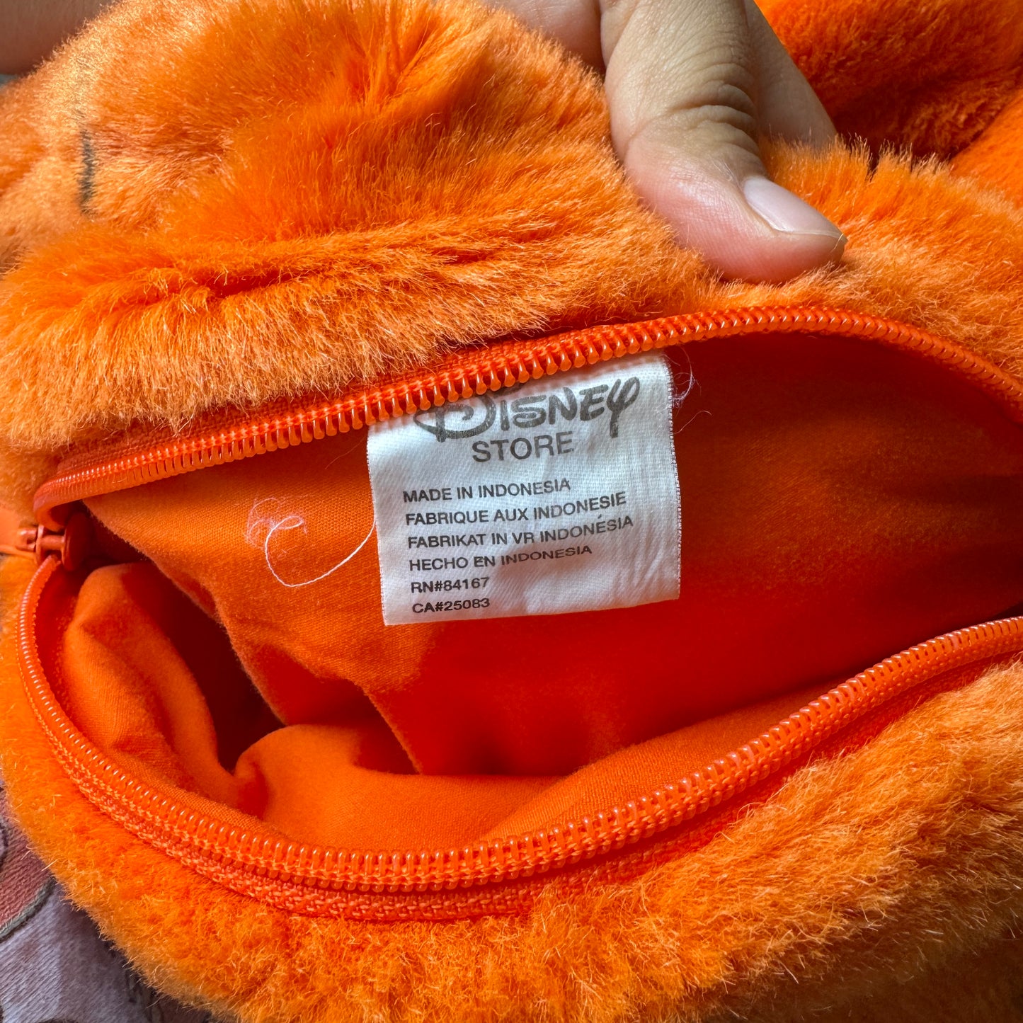 Vintage Disney Tigger LARGE Plush Backpack