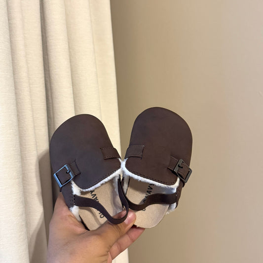 Old Navy Dark Chocolate Baby Clogs (12-18m)