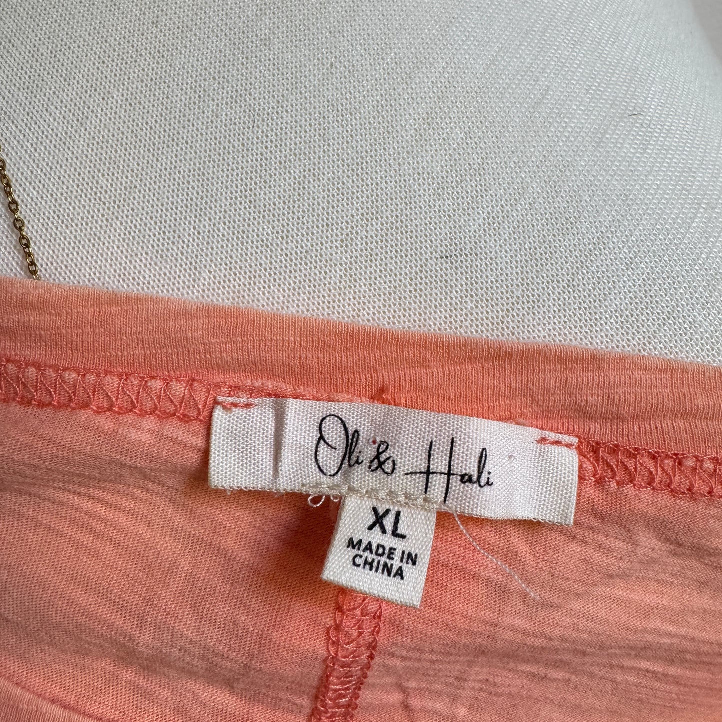 Orange Patchwork Boxy Fit Boho Style Top