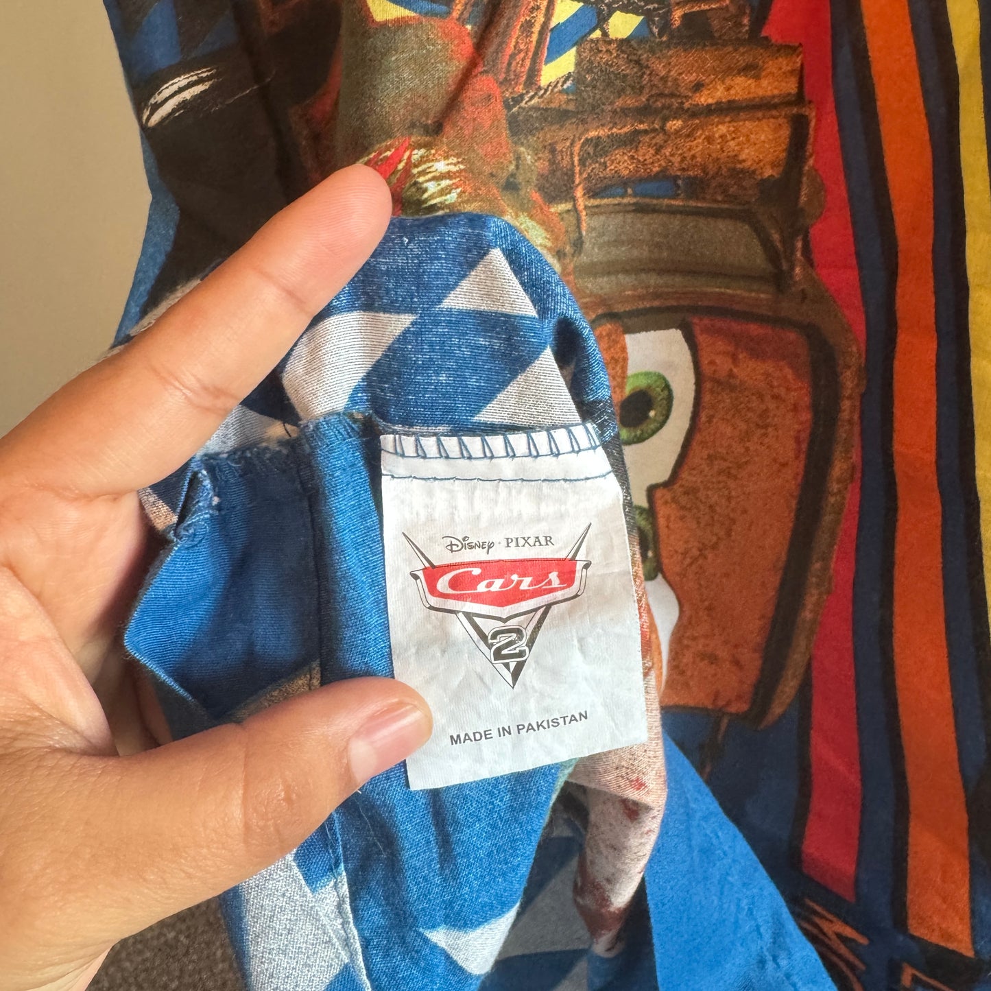 Cars 2 Full Fitted Sheet & Pillowcase