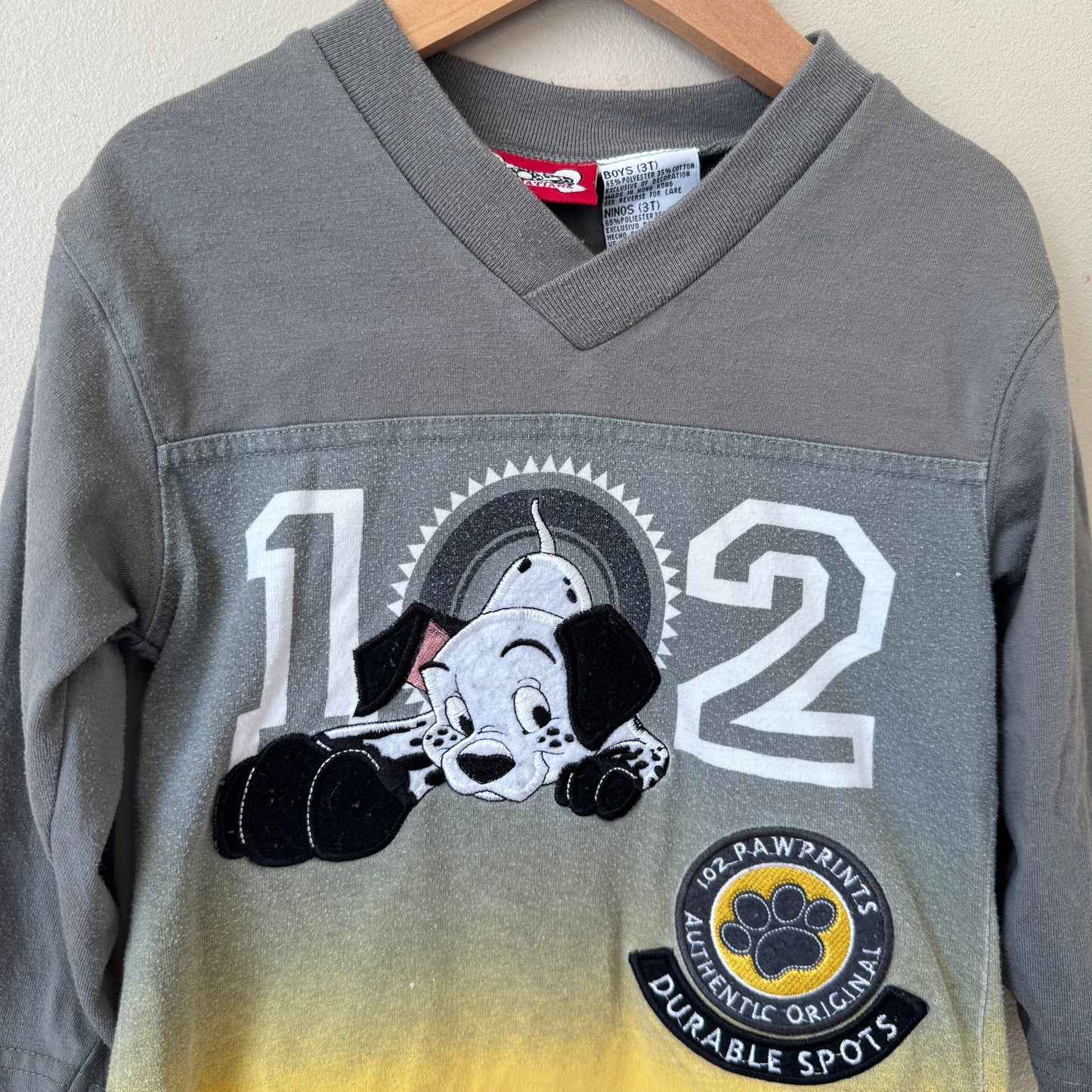 Vintage 102 Dalmatians Ombré Shirt (3T)