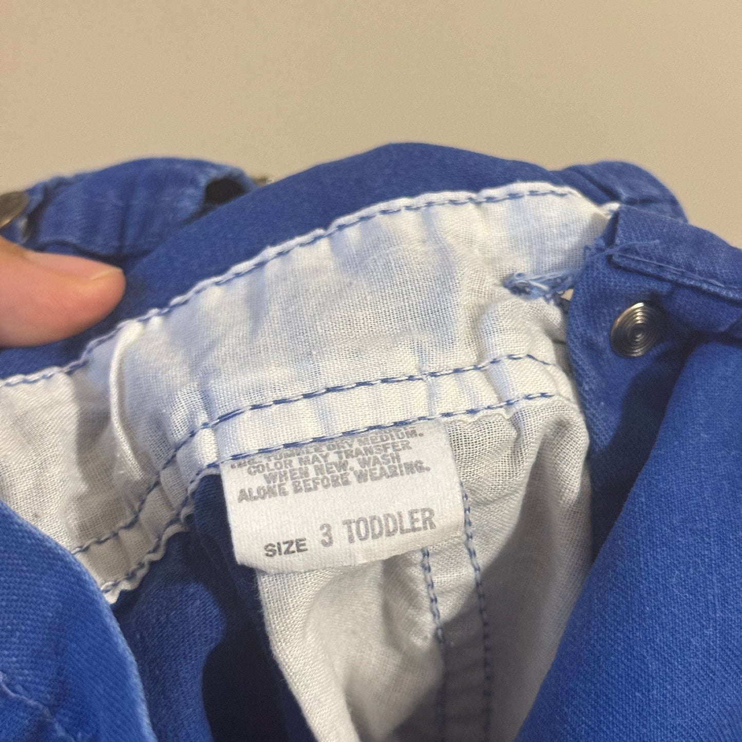 80s Blue OSH KOSH Shortalls (3T)