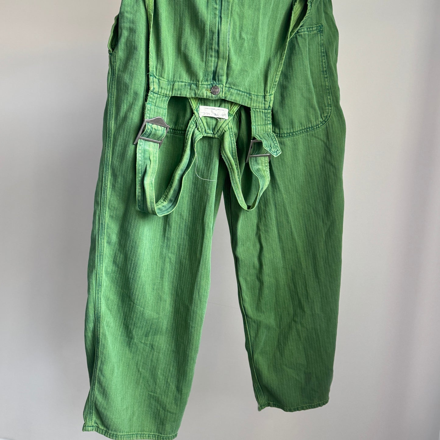 We the Free Green Overalls