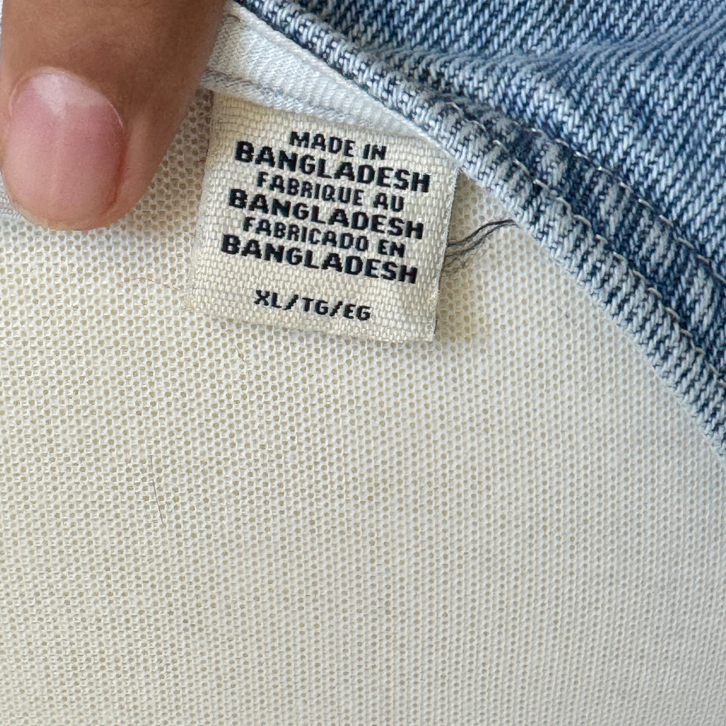 Levi’s light wash denim dress