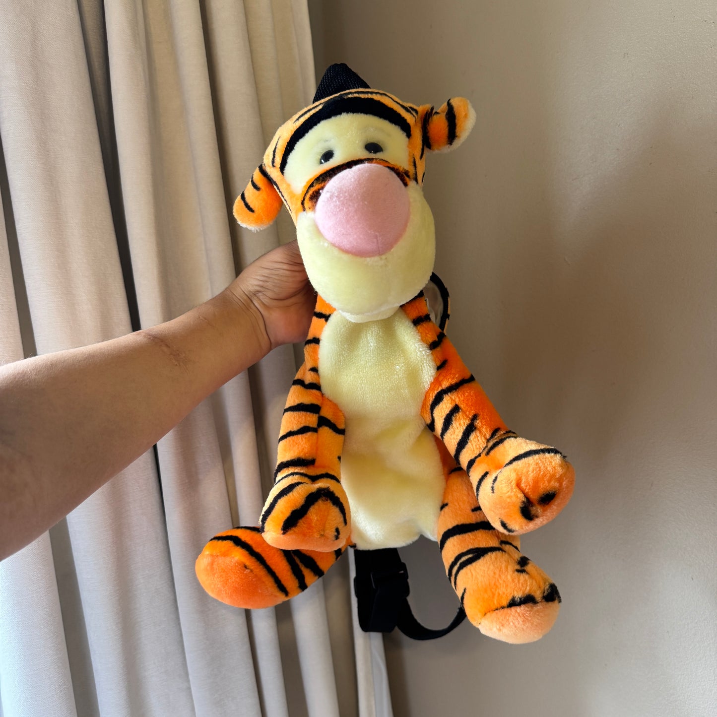 Vintage Disney Winnie The Pooh Tigger Plush Backpack