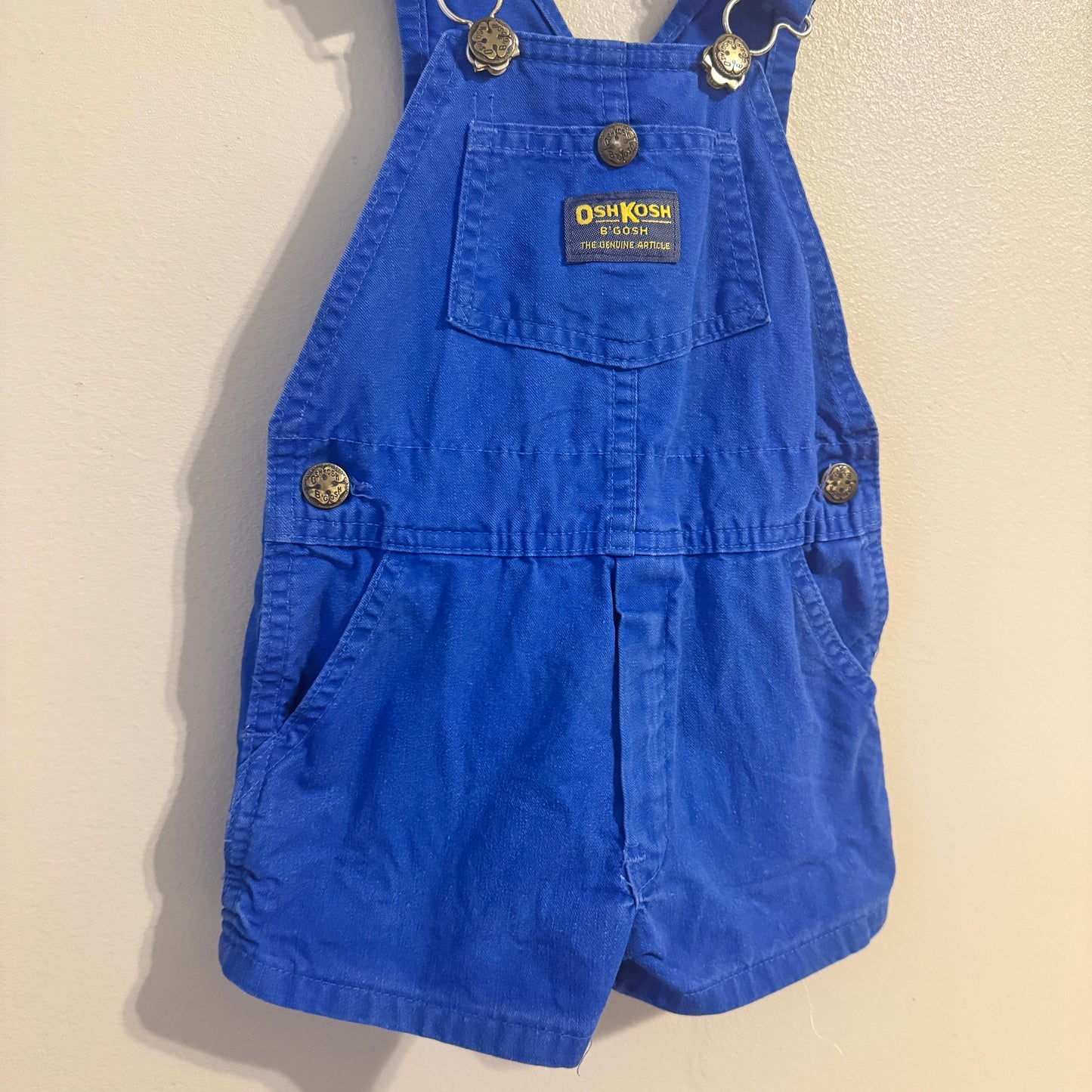 80s Blue OSH KOSH Shortalls (3T)