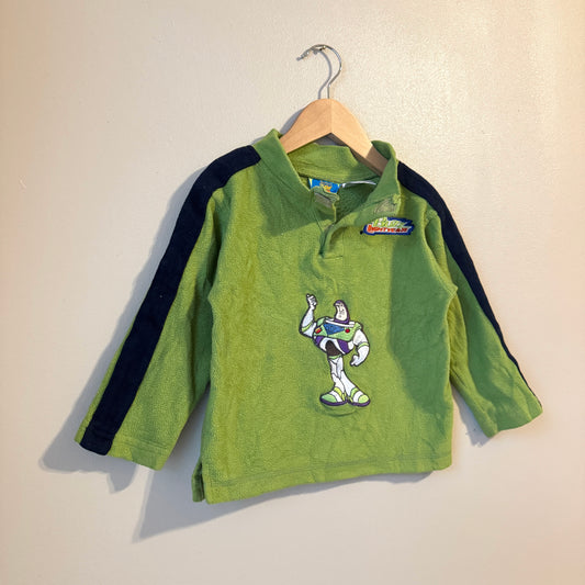 Vintage Toy Story Buzz Lightyear Pullover Sweater (2/3T)