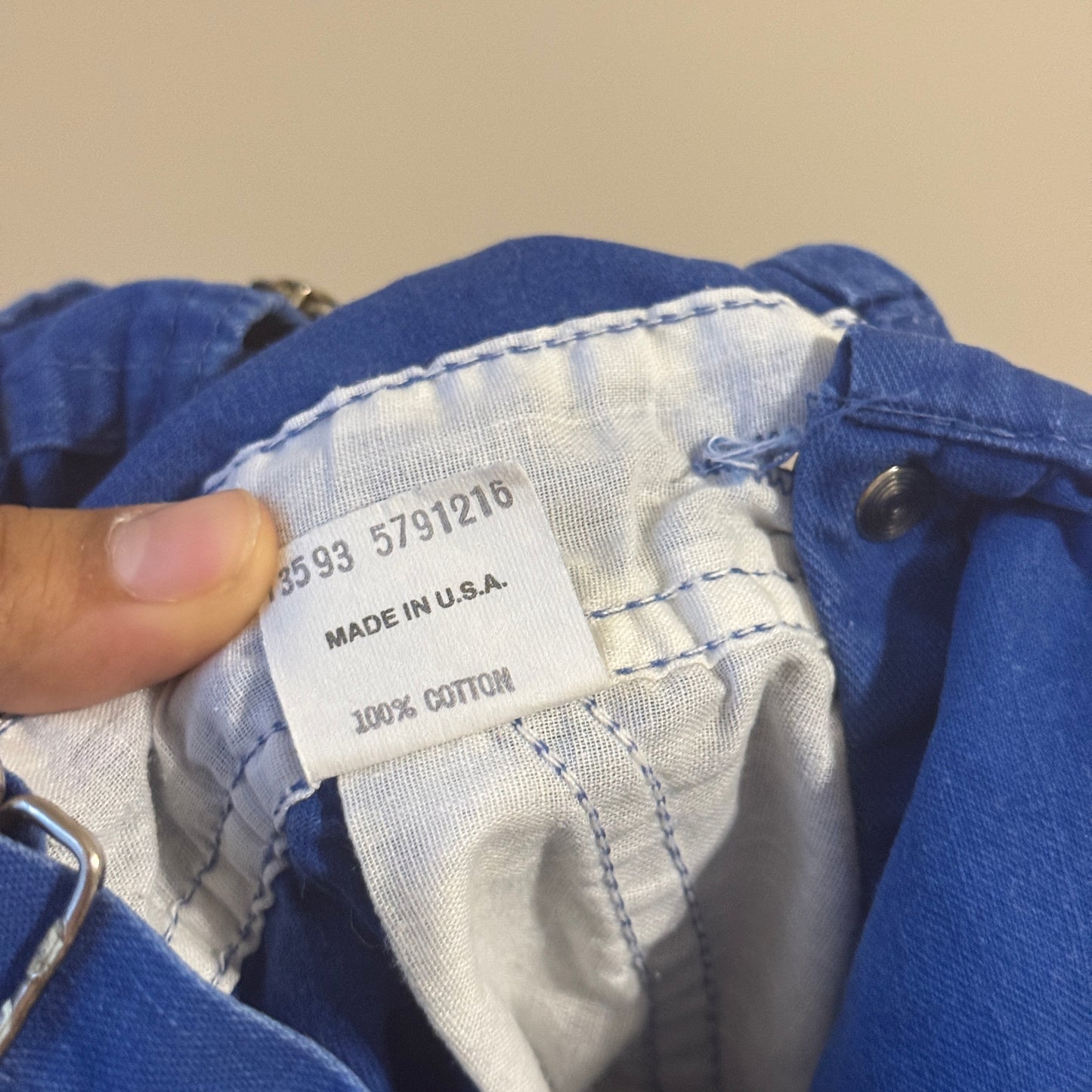 80s Blue OSH KOSH Shortalls (3T)