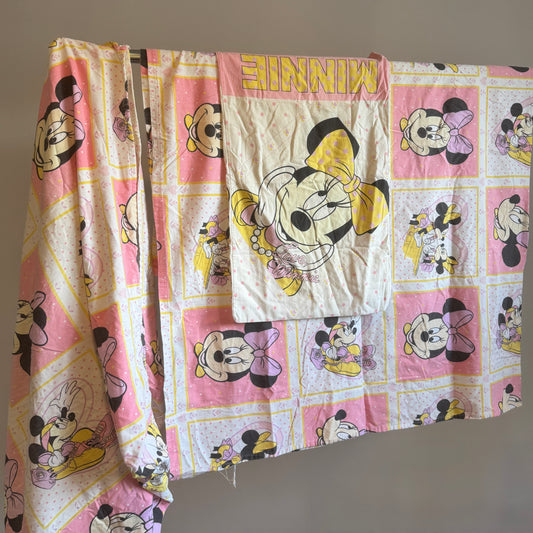 Vintage Disney Minnie Mouse 3 piece sleep set
