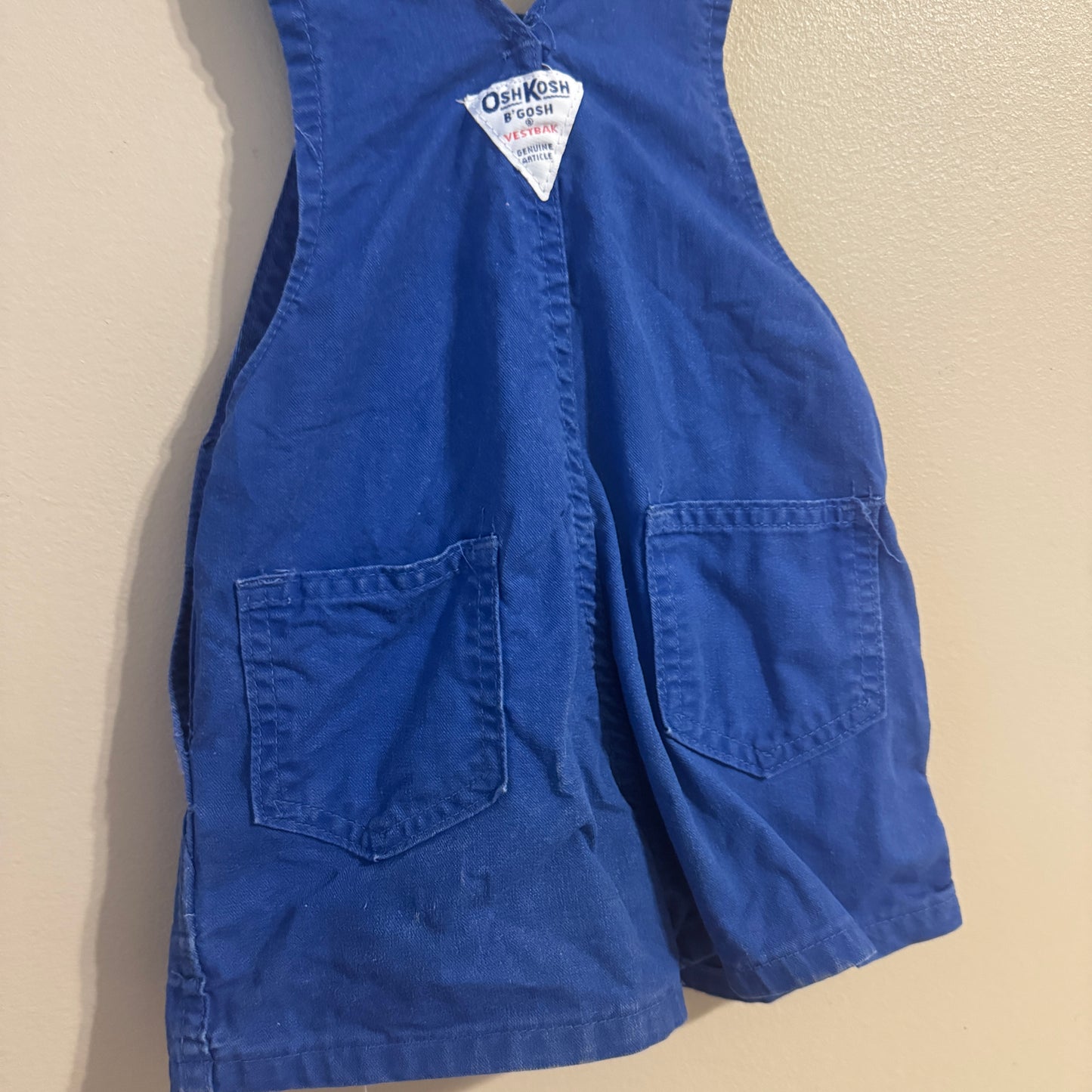 80s Blue OSH KOSH Shortalls (3T)