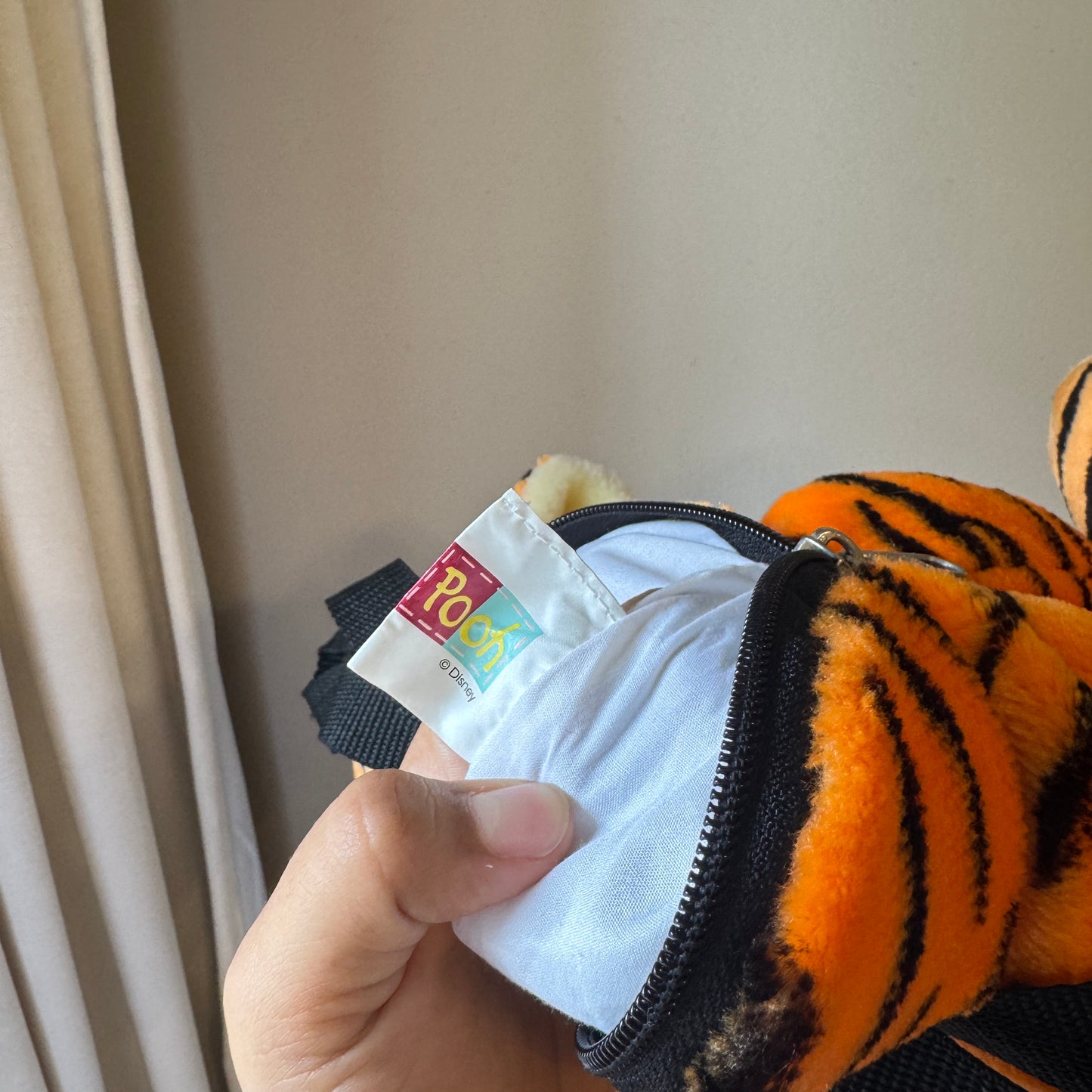 Vintage Disney Winnie The Pooh Tigger Plush Backpack