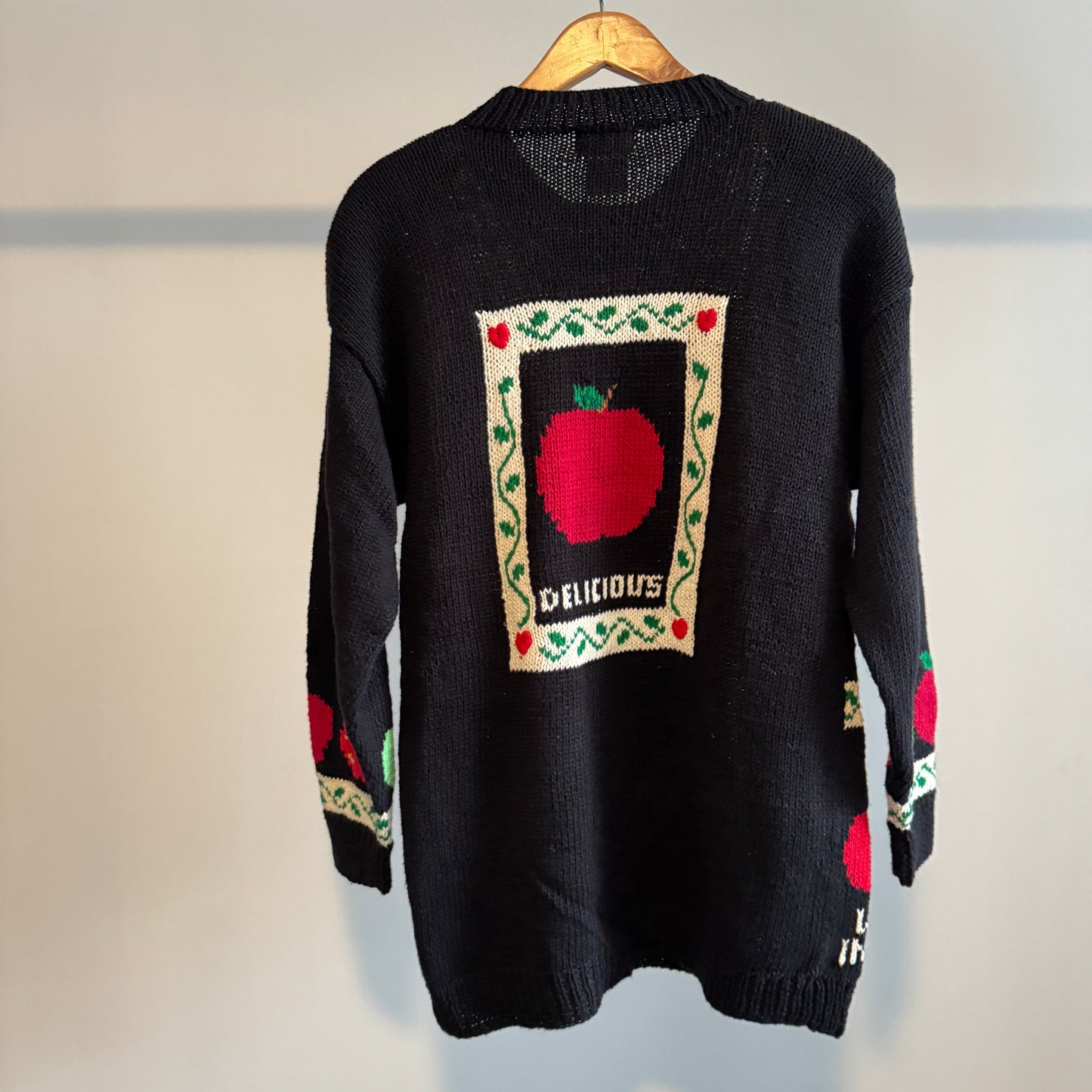 AOP Apple Identification Knit Sweater
