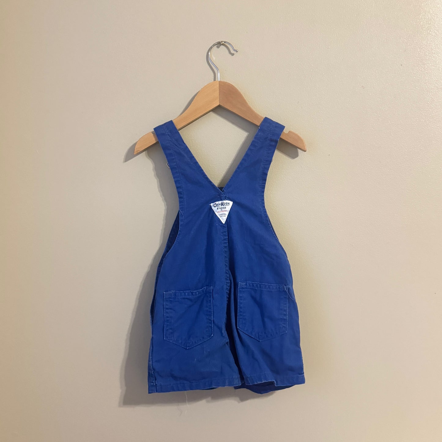 80s Blue OSH KOSH Shortalls (3T)