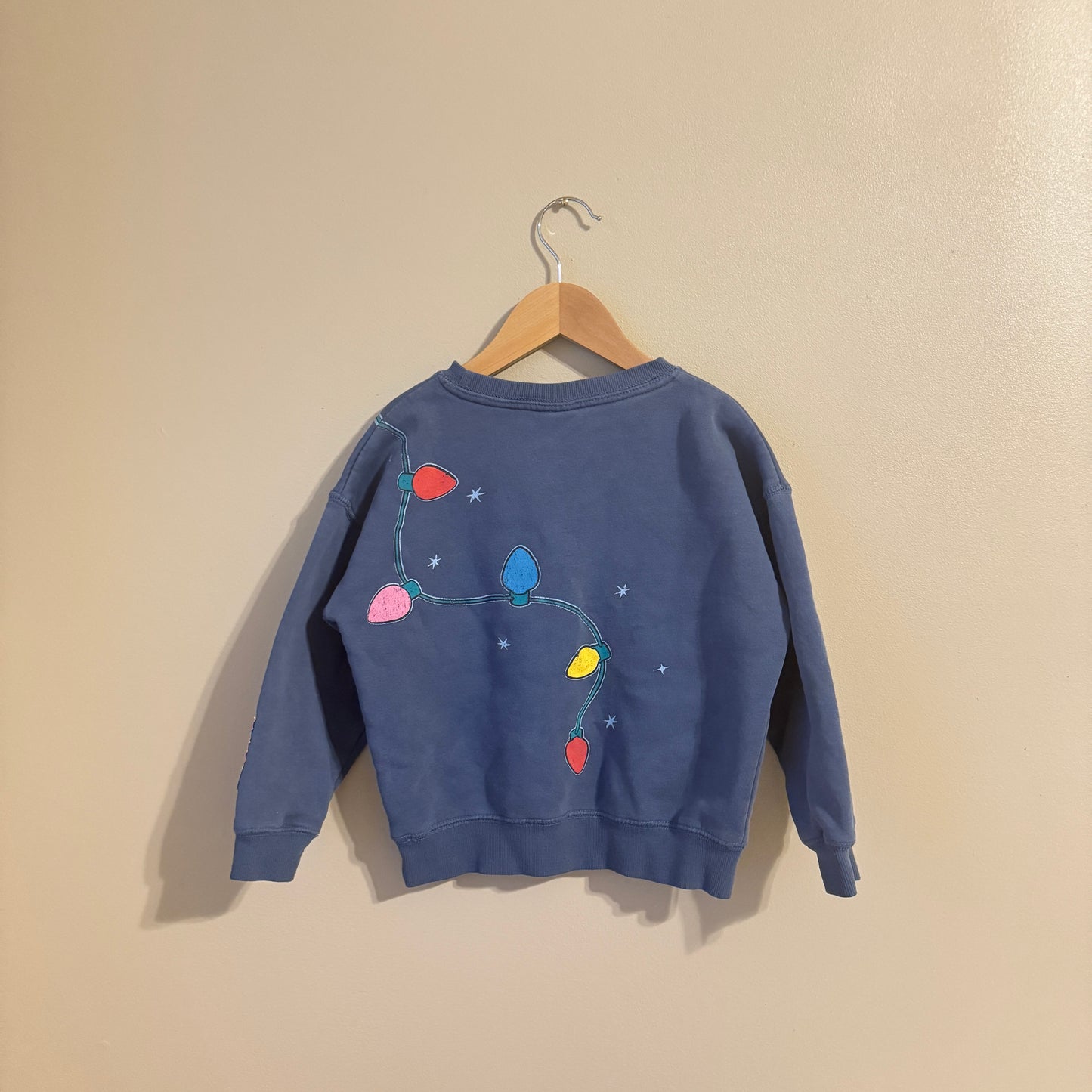 Christmas Buzz Lightyear Graphic Crewneck Sweater (4T)