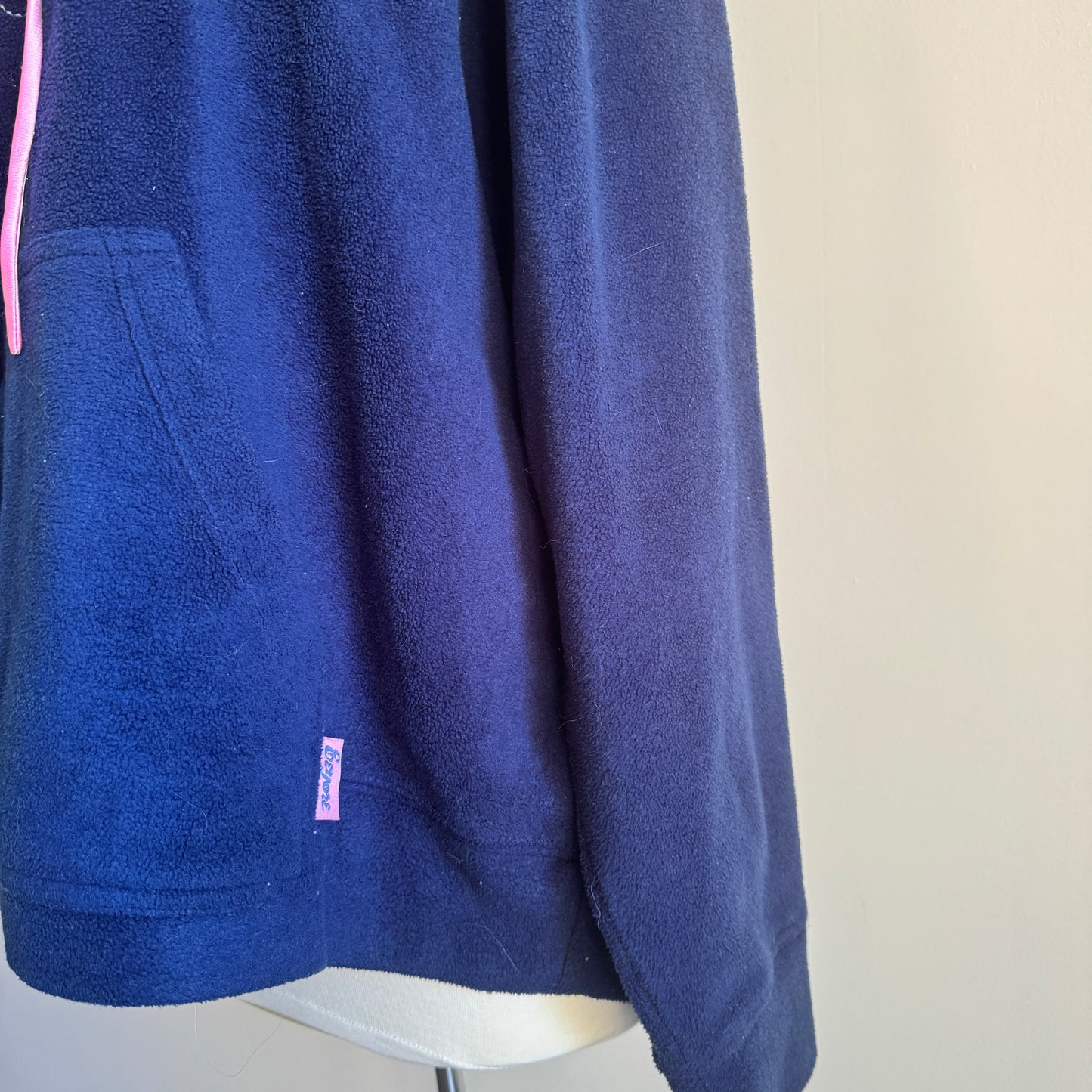 Blue Eeyore Moody Embroidered Hoodie