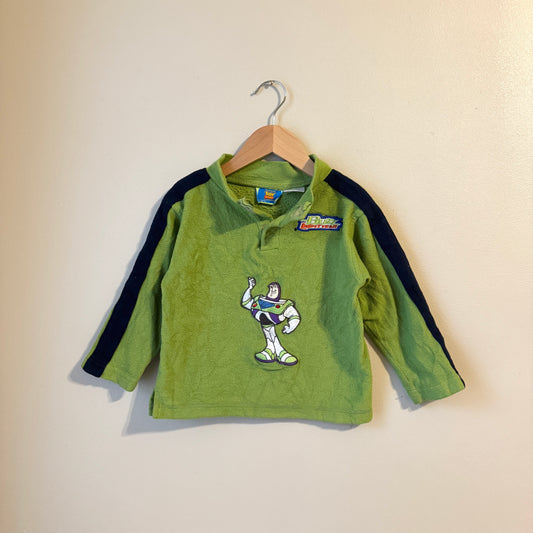 Vintage Toy Story Buzz Lightyear Pullover Sweater (2/3T)
