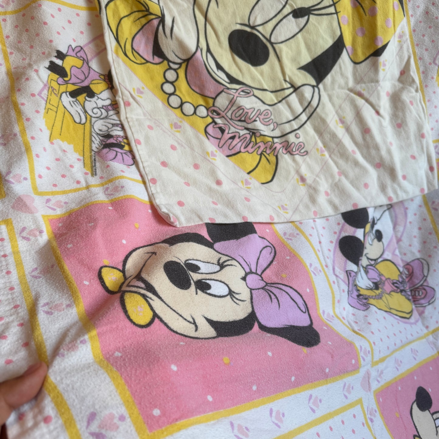 Vintage Disney Minnie Mouse 3 piece sleep set