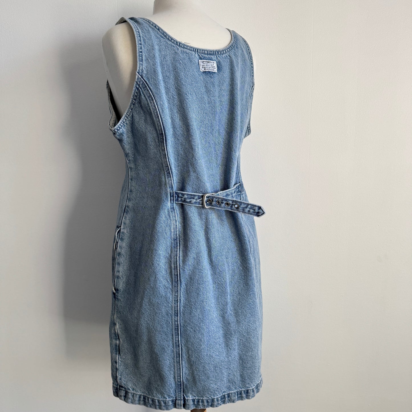 Levi’s light wash denim dress