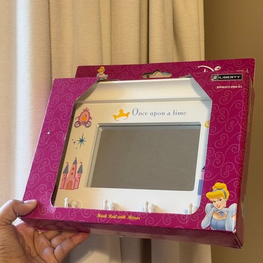 Cinderella Hook Rail with Mirror