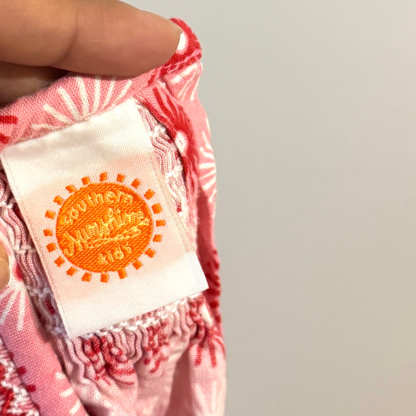 Smocked Santa Top by Southern Sunshine (24m)