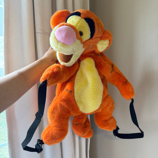 Vintage Disney Tigger LARGE Plush Backpack