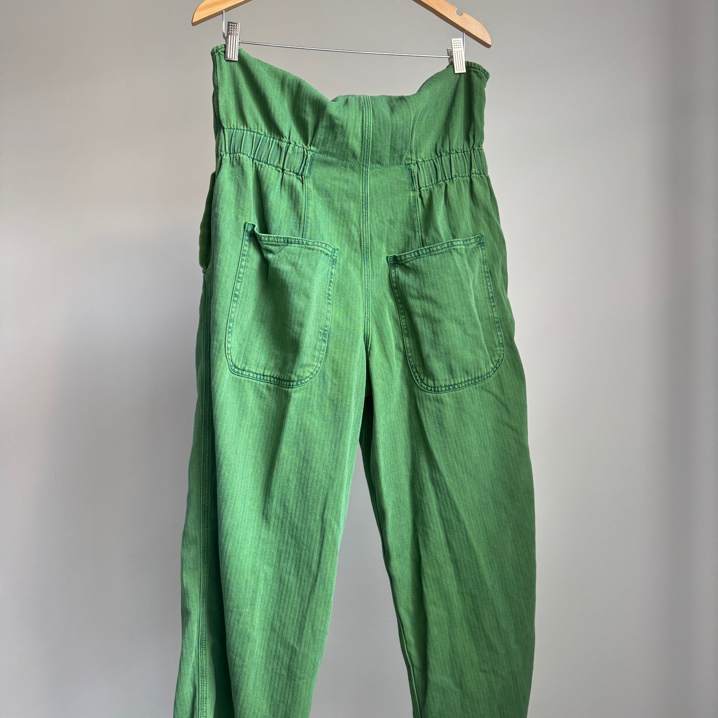 We the Free Green Overalls